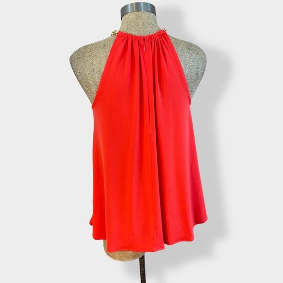 Michael Michael Kors Halter Neck Chain Link Sleeveless Top XS‎ - Picture 3 of 5